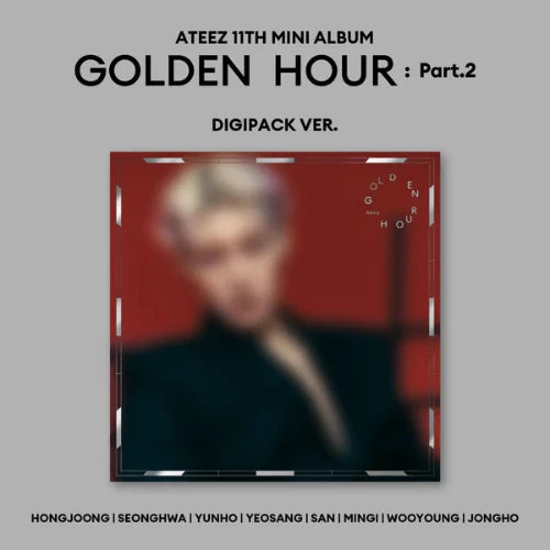 ATEEZ - [GOLDEN HOUR: PT. 2] 11th EP Album DIGIPACK Version