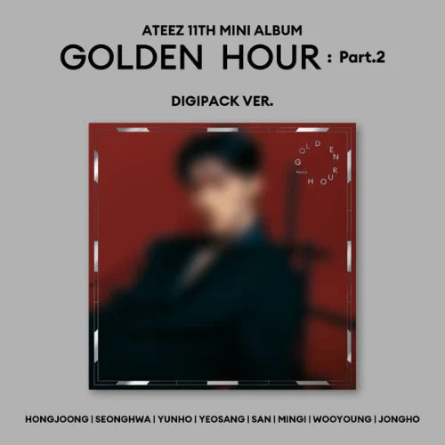 ATEEZ - [GOLDEN HOUR: PT. 2] 11th EP Album DIGIPACK Version