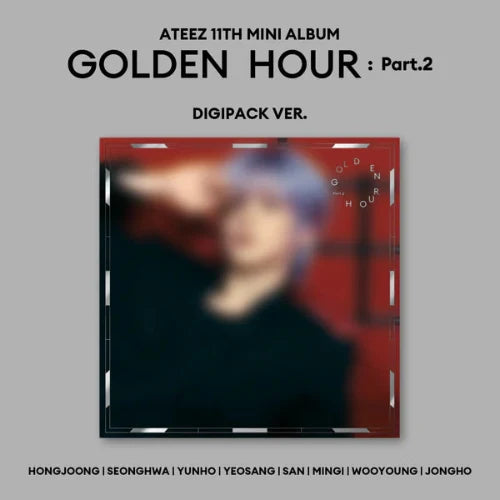 ATEEZ - [GOLDEN HOUR: PT. 2] 11th EP Album DIGIPACK Version