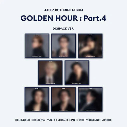 ATEEZ - [GOLDEN HOUR: PT. 4] 13th Mini Album DIGIPACK Version