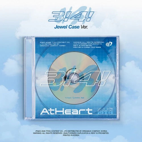 ATHEART - [3!4!] Single Album JEWEL CASE Version