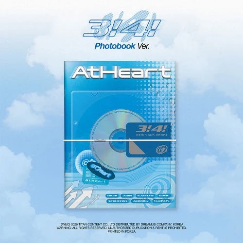 ATHEART - [3!4!] Single Album PHOTOBOOK Version
