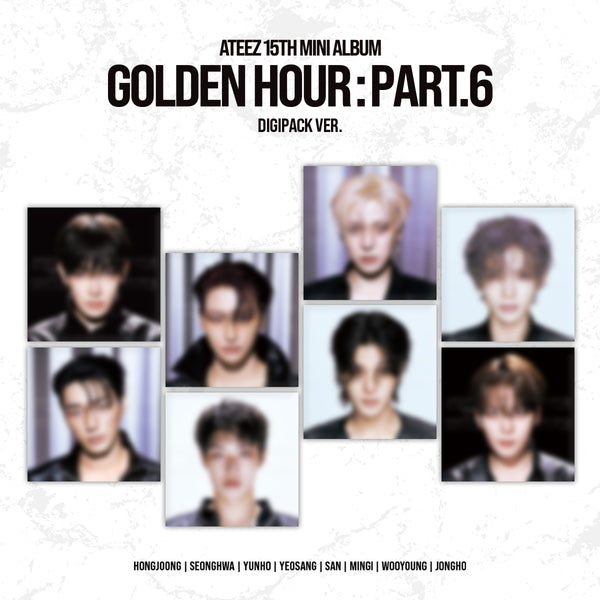 (PRE-ORDER) ATEEZ - [GOLDEN HOUR : PART.6] 15th Mini Album