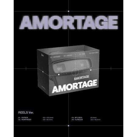 JISOO - [AMORTAGE] Mini Album REELS Version