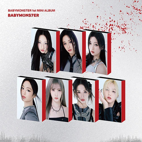 BABYMONSTER - [BABYMONS7ER] 1st Mini Album YG TAG ALBUM