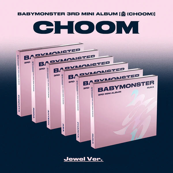 BABYMONSTER - [춤 (CHOOM)] 3rd Mini Album JEWEL Version