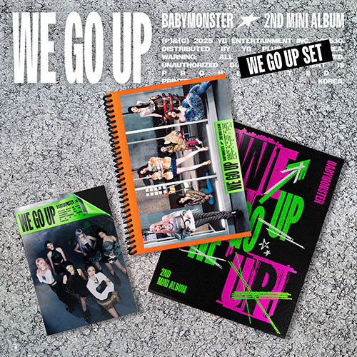 BABYMONSTER - [WE GO UP] 2ND MINI ALBUM