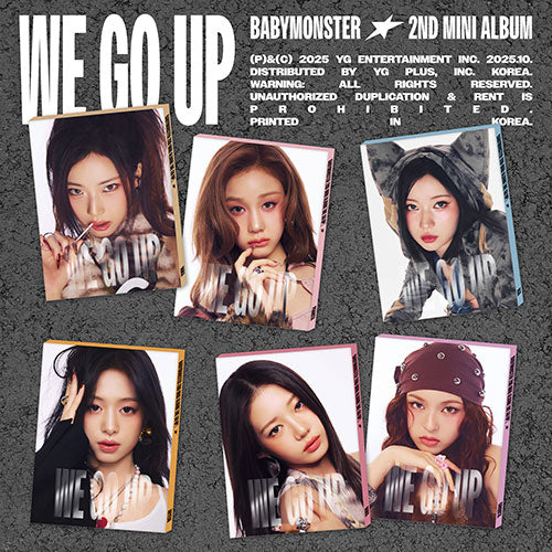 BABYMONSTER - [WE GO UP] 2ND MINI ALBUM PATTERN Version