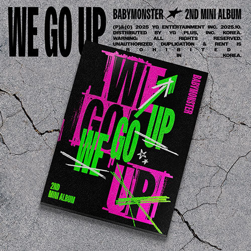 BABYMONSTER - [WE GO UP] 2ND MINI ALBUM