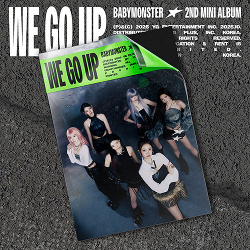 BABYMONSTER - [WE GO UP] 2ND MINI ALBUM