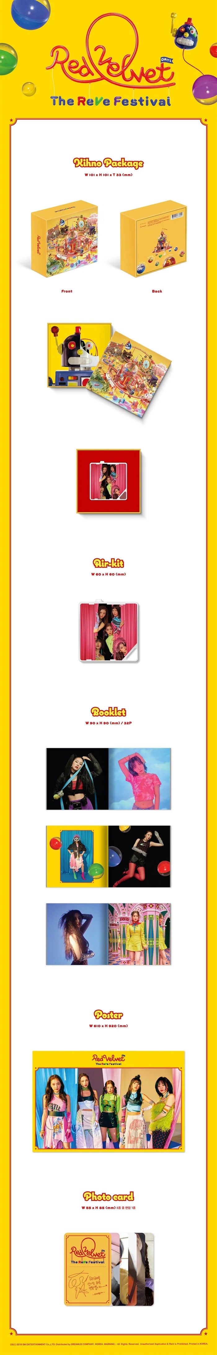 Red Velvet - ['The Reve Festival] Day 1] 6th Mini Album KIHNO KIT