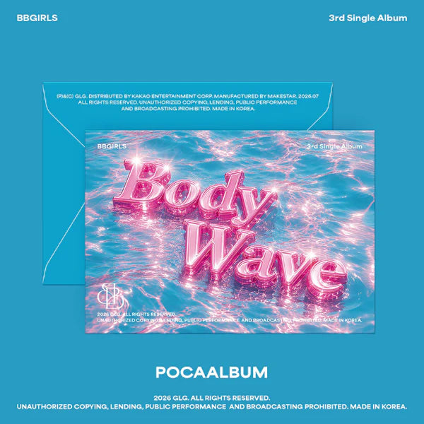 BBGIRLS - [BODY WAVE] 3rd Single Album POCAALBUM