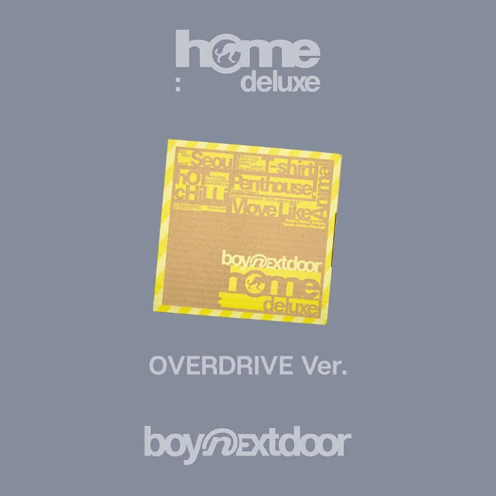 BOYNEXTDOOR - [HOME: DELUXE] 1st Studio Album Repackage