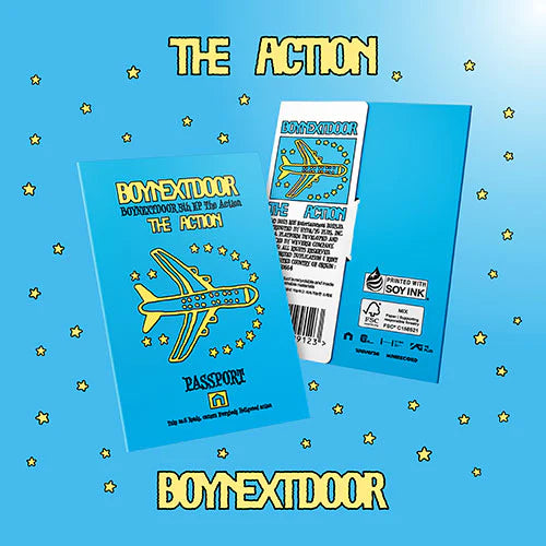 BOYNEXTDOOR - [The Action] 5th EP Album WEVERSE ALBUMS Version
