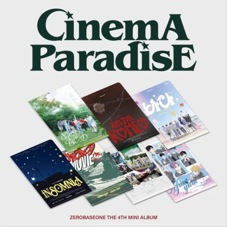 ZEROBASEONE - [CINEMA PARADISE] 4th Mini Album (ZEROSE Ver.)