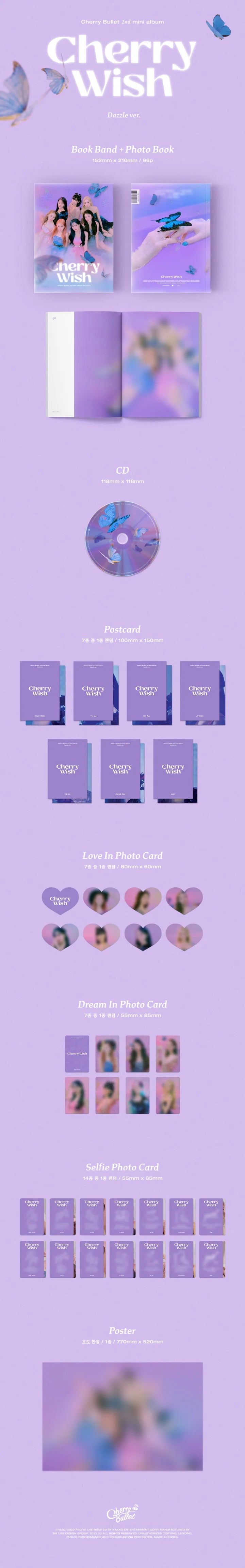Cherry Bullet - [Cherry Wish] 2nd Mini Album