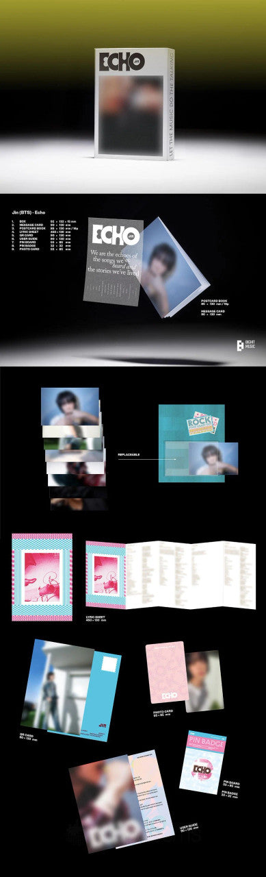 JIN (BTS) - [ECHO] 2nd Mini Album WEVERSE ALBUMS Version