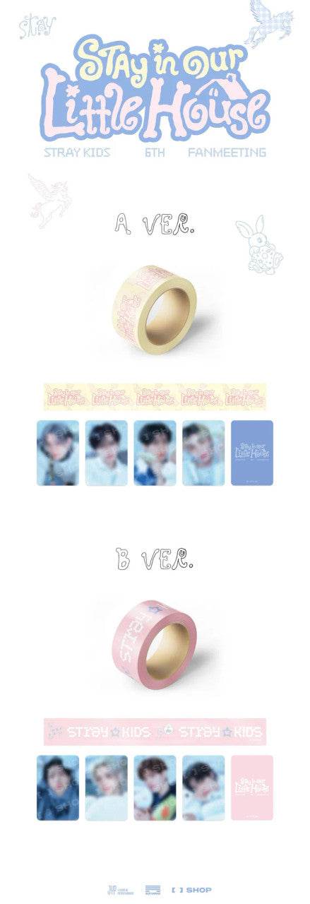 (PRE-ORDER) Stray Kids - [STAY in Our Little House] 6TH FANMEETING MD BOX TAPE SET