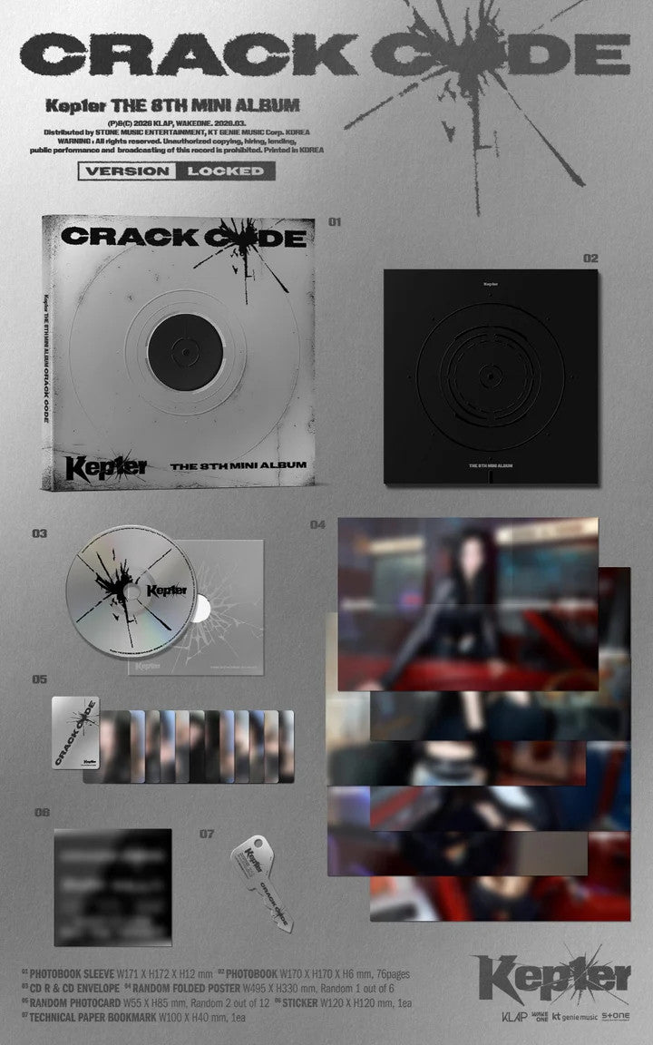 Kep1er - [CRACK CODE] 8th Mini Album