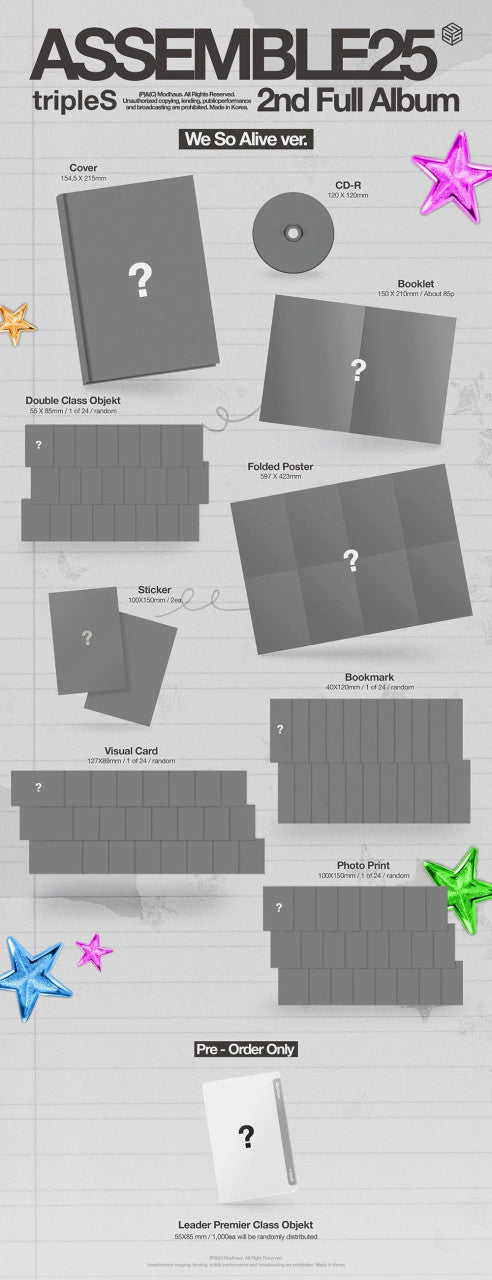 tripleS - [ASSEMBLE25] 2nd Album RANDOM Version