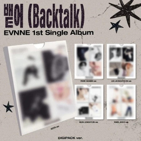 EVNNE - [BACKTALK / 뱉어] 1st Single Album