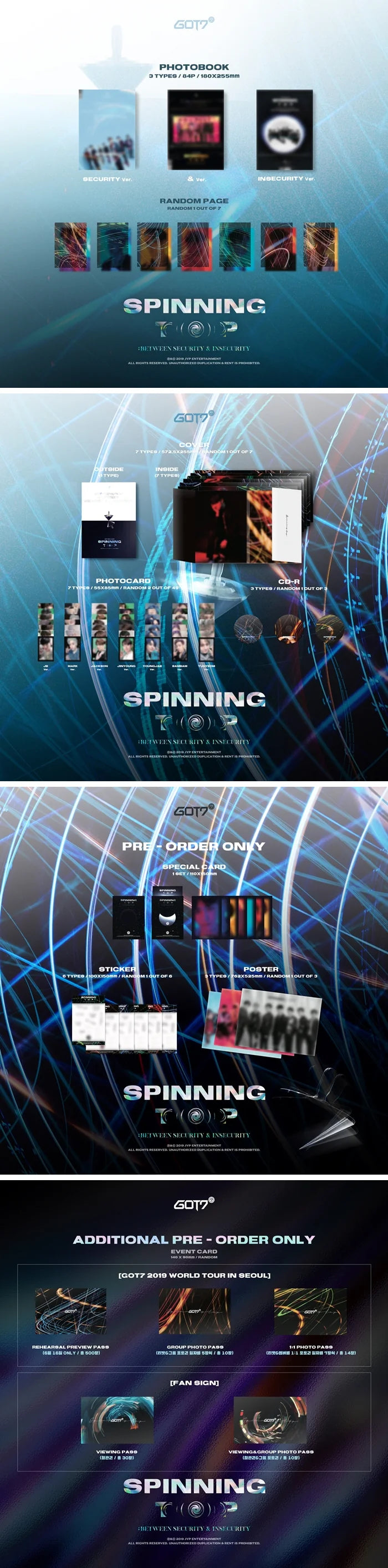 GOT7 - [SPINNING TOP] Mini Album