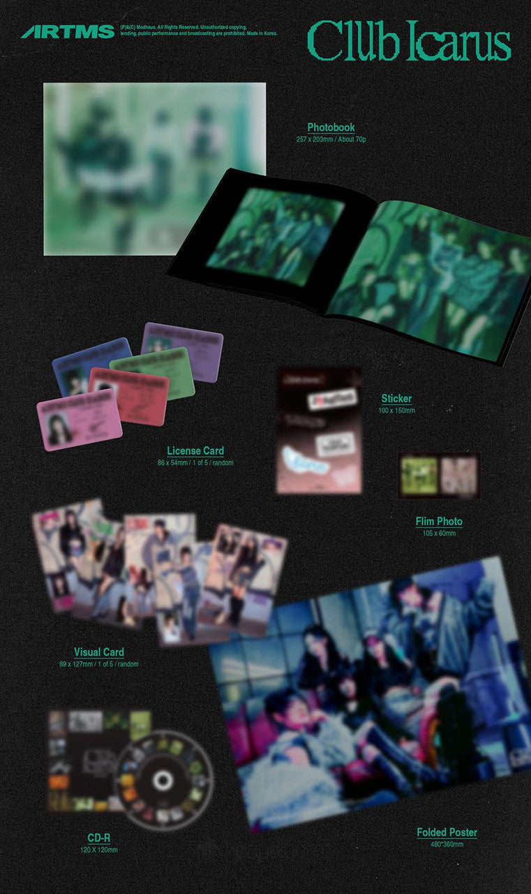 ARTMS - [CLUB ICARUS] 1st Mini Album