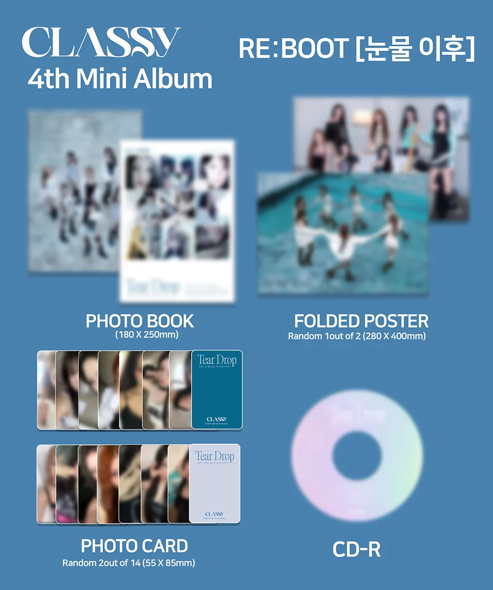 CLASSy - [RE:BOOT [눈물 이후]] 4th Mini Album