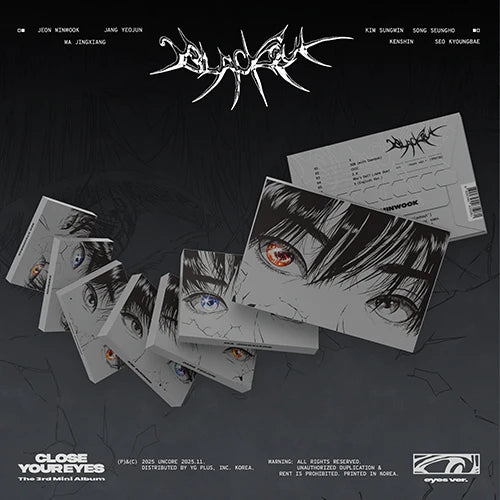 CLOSE YOUR EYES - [BLACKOUT] The 3rd Mini Album EYES RANDOM Version