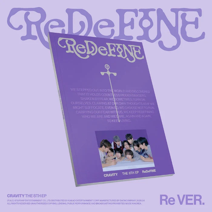 CRAVITY - [ReDeFINE] 8th Mini Album