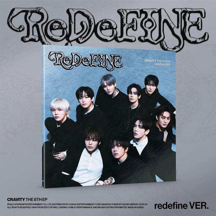CRAVITY - [ReDeFINE] 8th Mini Album