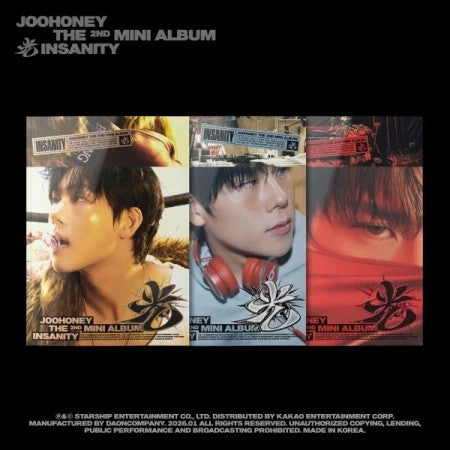 JOOHONEY - [光 (INSANITY)] 2nd Mini Album