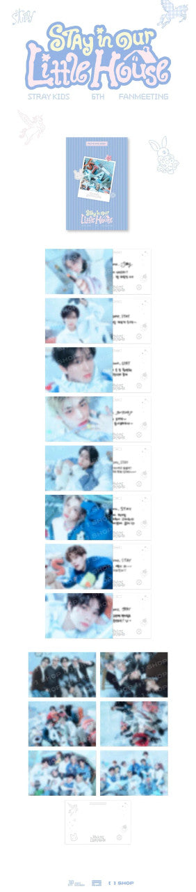 (PRE-ORDER) Stray Kids - [STAY in Our Little House] 6TH FANMEETING MD POSTCARD BOOK