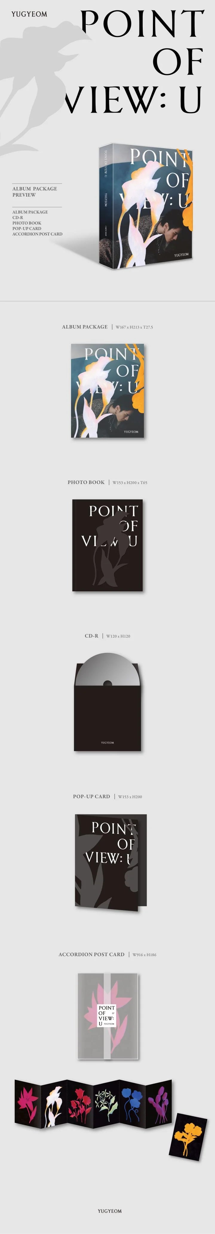 YUGYEOM (GOT7) - [POINT OF VIEW: U] EP Album