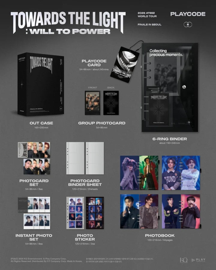 ATEEZ - [TOWARDS THE LIGHT: WILL TO POWER] 2025 ATEEZ WORLD TOUR FINALE IN SEOUL