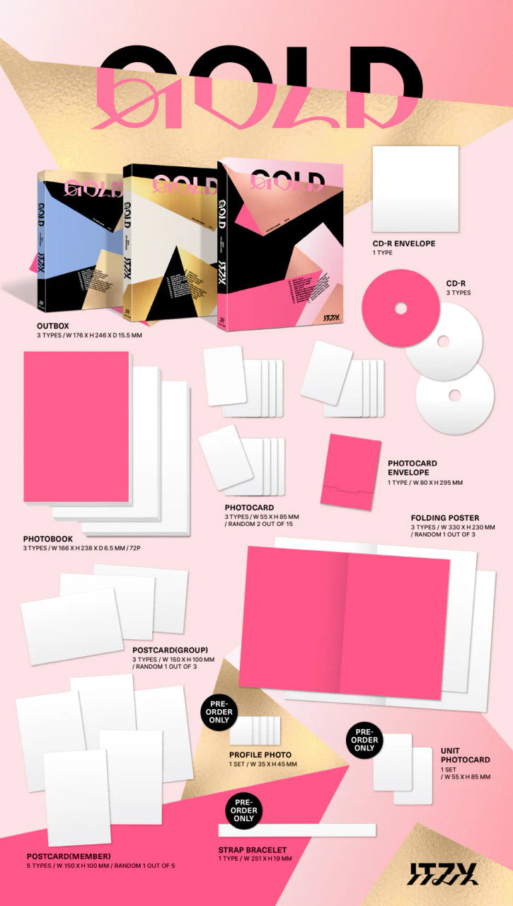 ITZY - [GOLD] STANDARD RANDOM Version