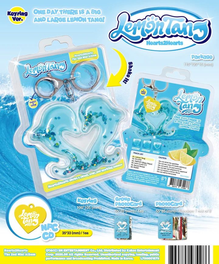 HEARTS2HEARTS - [LEMON TANG] 2nd Mini Album KEYRING Version