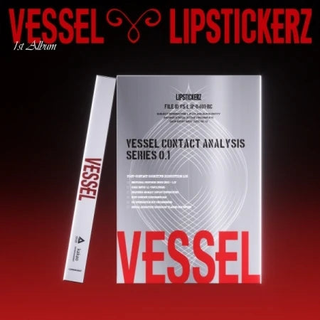 LIPSTICKERZ - [VESSEL] 1st Album NEMO Version