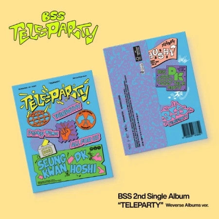 BSS (SEVENTEEN) - [TELEPARTY] 2nd Single Album WEVERSE ALBUMS Version