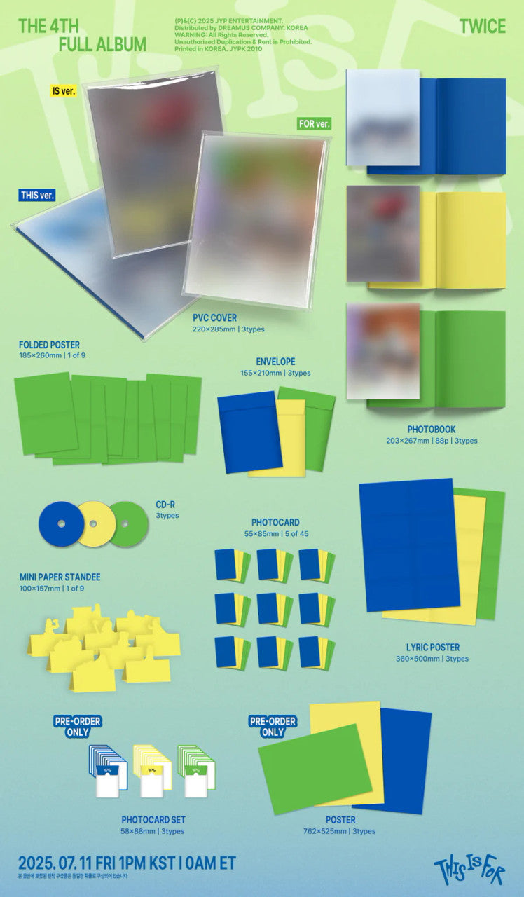 TWICE - [THIS IS FOR] 4th Album