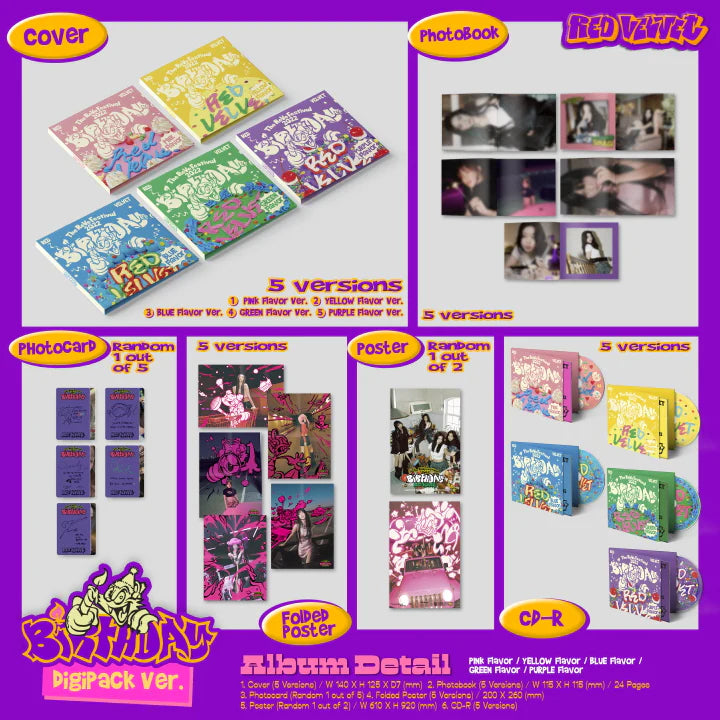 Red Velvet - [The ReVe Festival 2022 : Birthday] Digipack