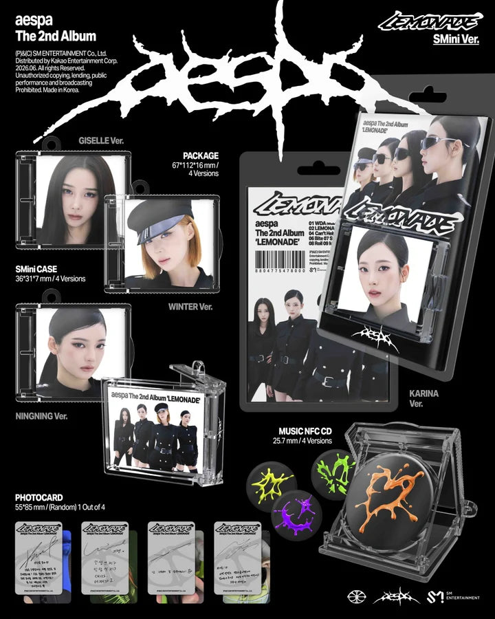 aespa - [LEMONADE] 2nd Album
