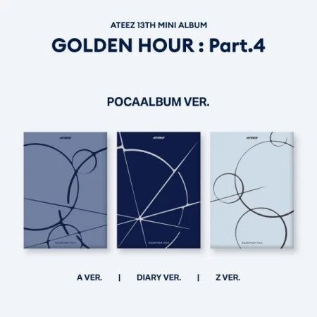 ATEEZ - [GOLDEN HOUR: PT. 4] (POCAALBUM VER.)
