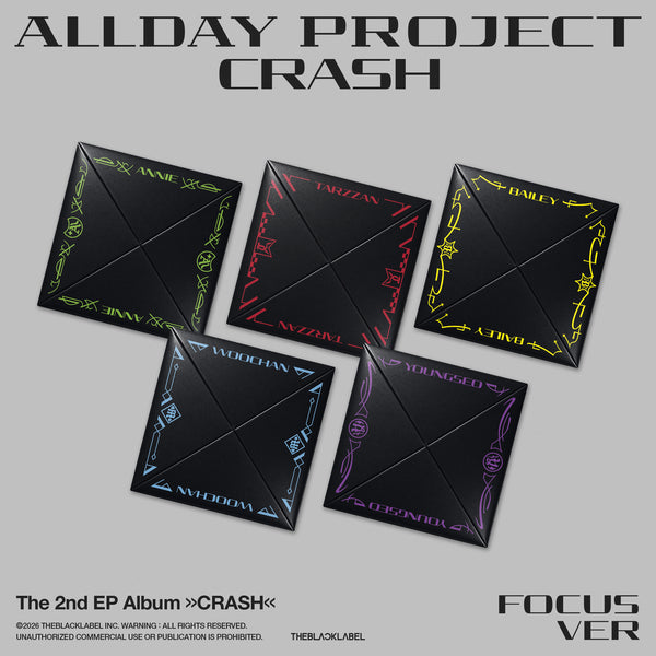 (PRE-ORDER) ALLDAY PROJECT - [CRASH] 2nd EP Album