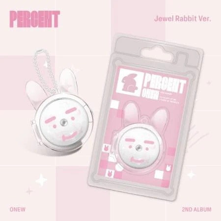 ONEW - [PERCENT] 2nd Album JEWEL RABBIT Version
