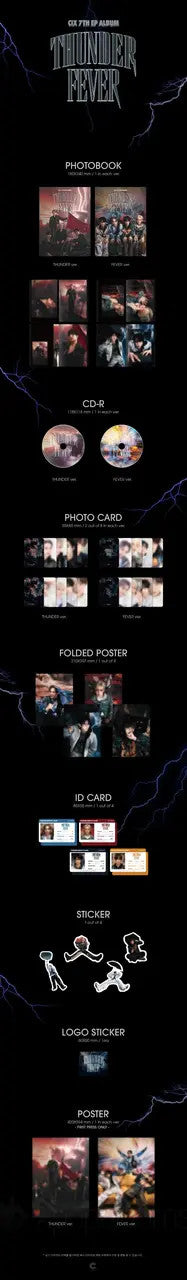 CIX - [THUNDER FEVER] 7th EP Album