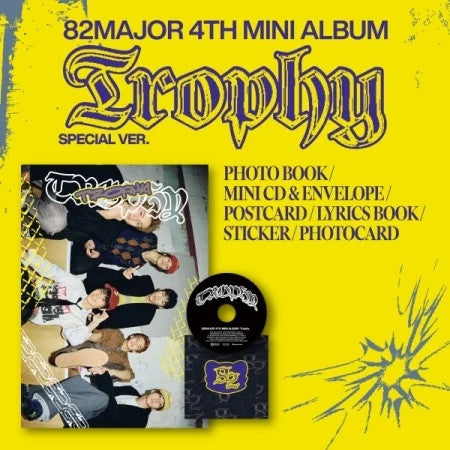 82MAJOR - [TROPHY] 4th Mini Album
