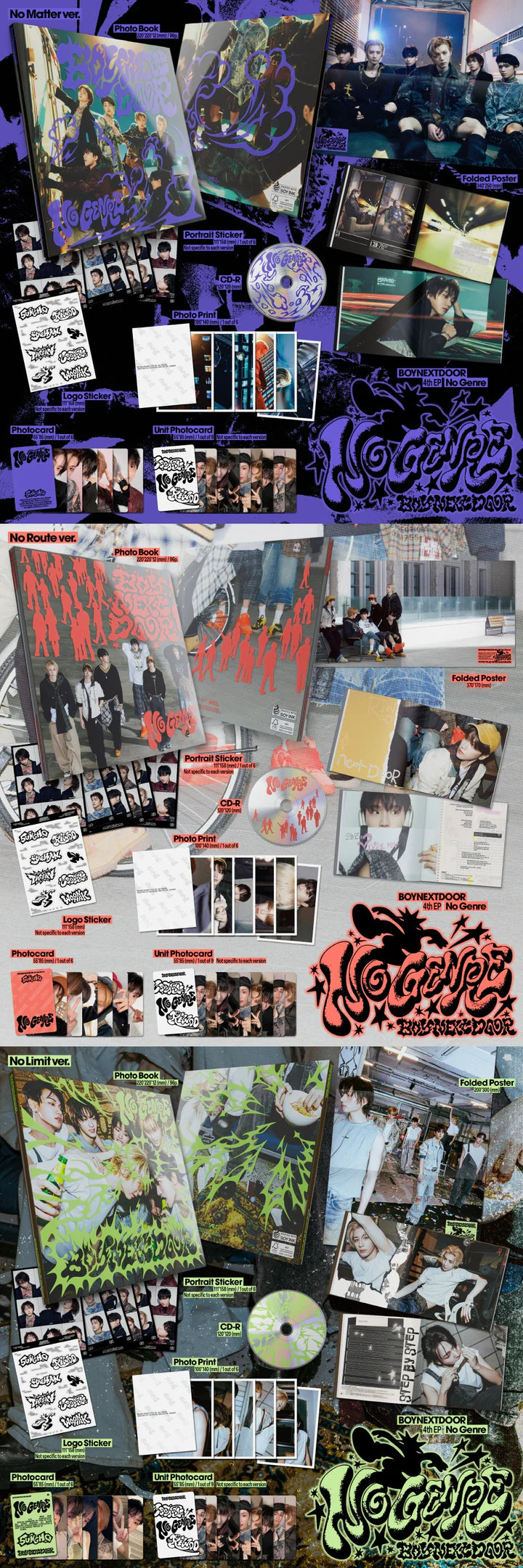 BOYNEXTDOOR - [NO GENRE] 4th EP Album