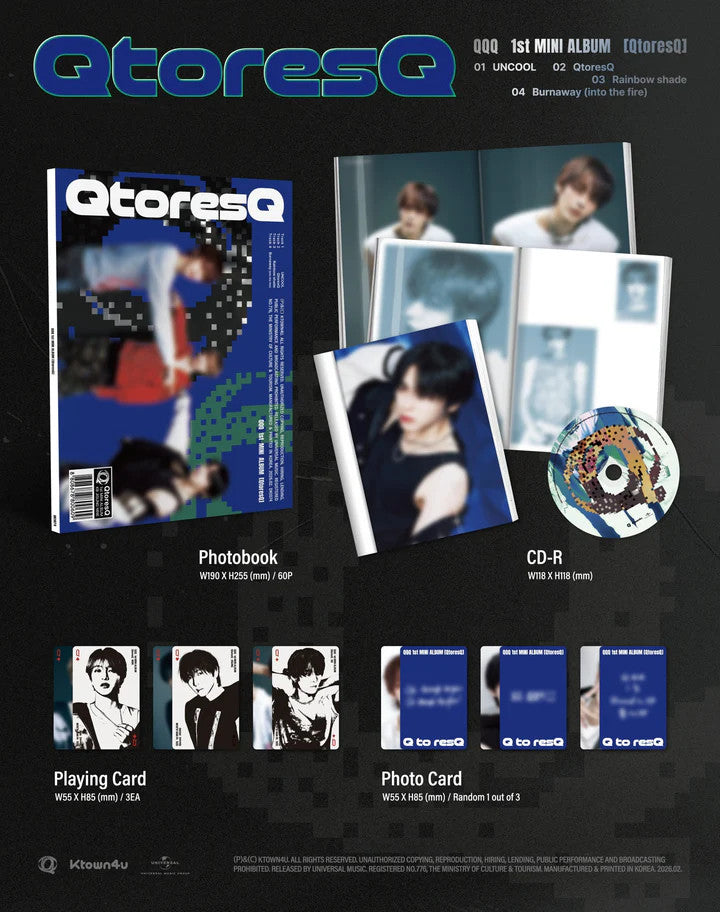 QQQ - [QTORESQ] 1st Mini Album