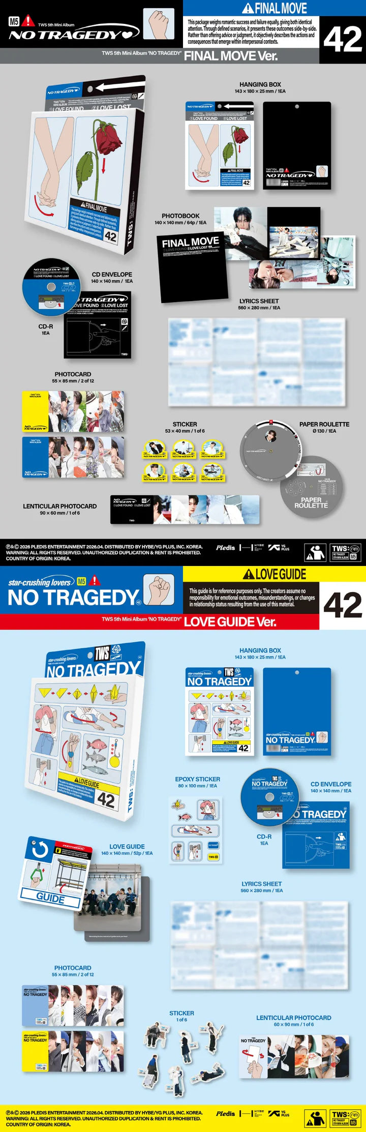 TWS - [NO TRAGEDY] 5th Mini Album
